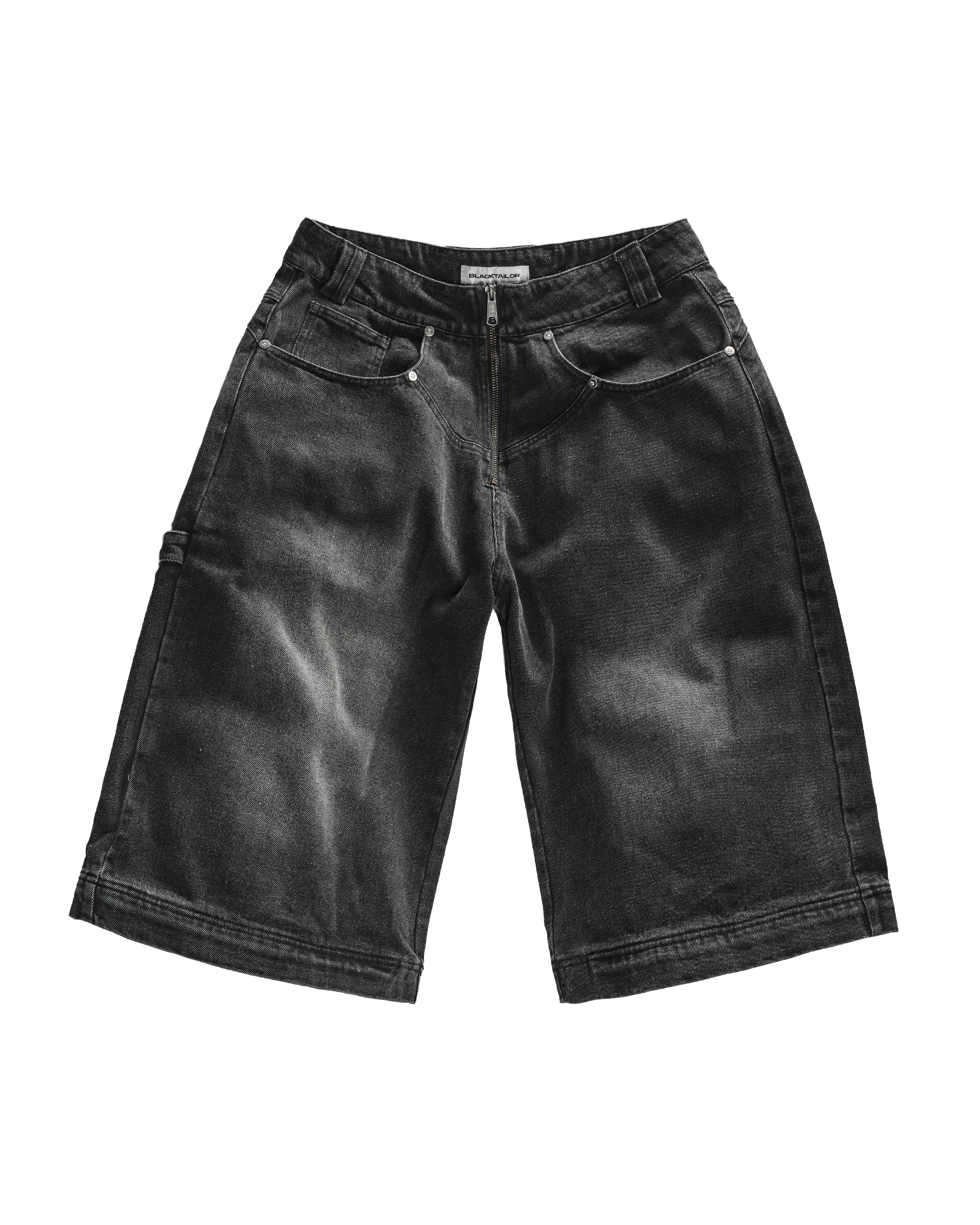 W10 DENIM JORTS