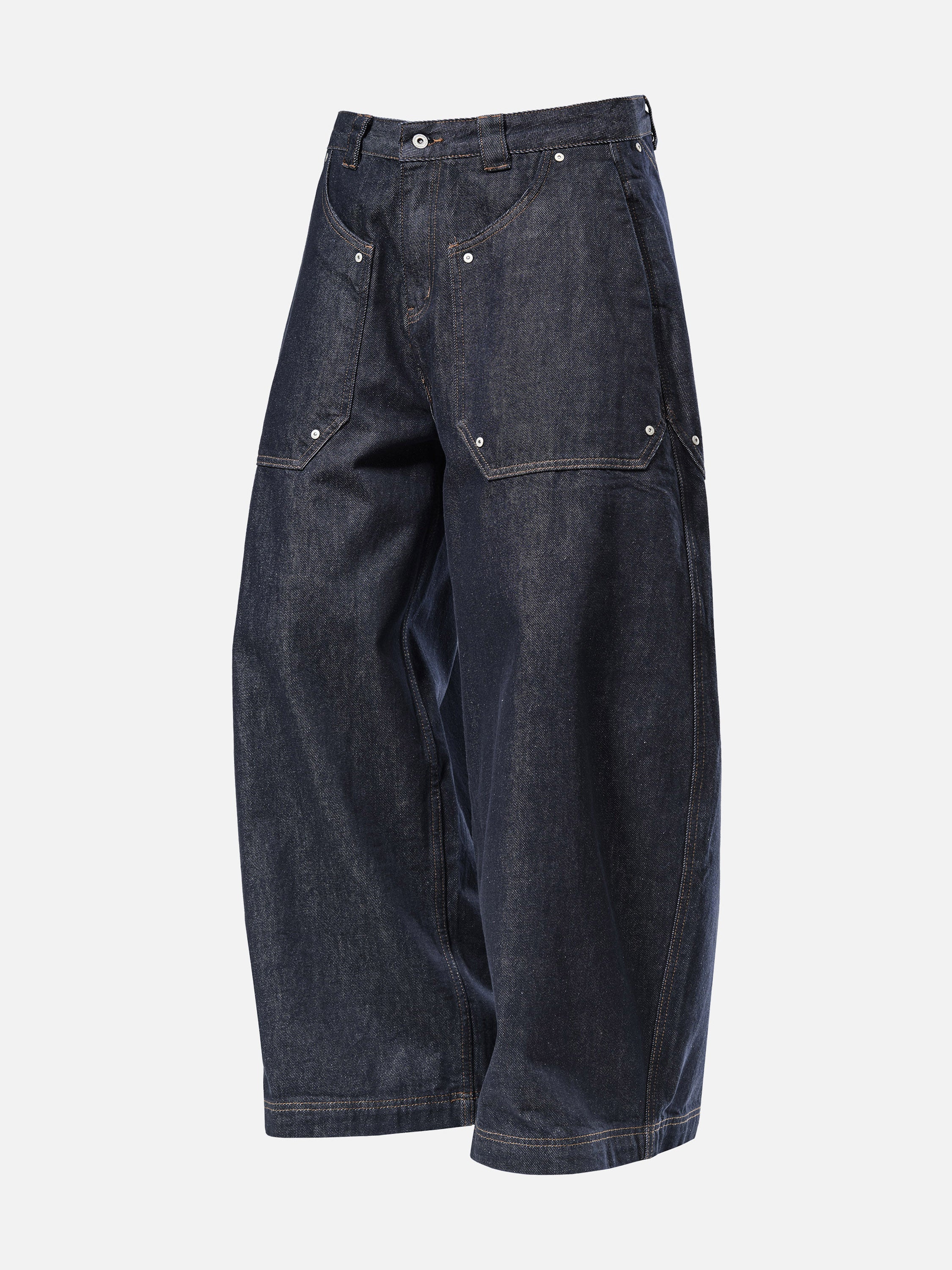 RIVET BAGGY DENIM