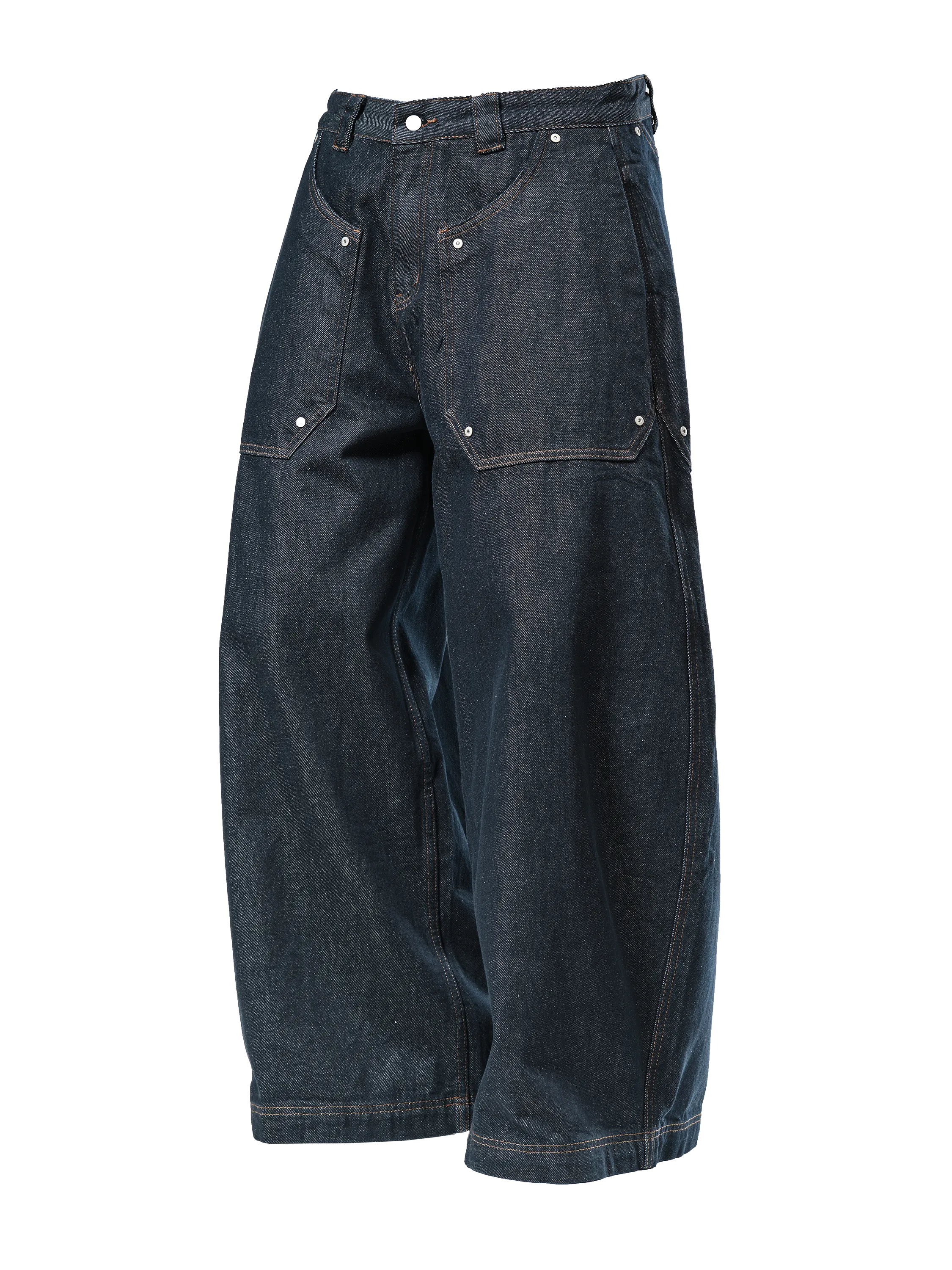 RIVET BAGGY DENIM