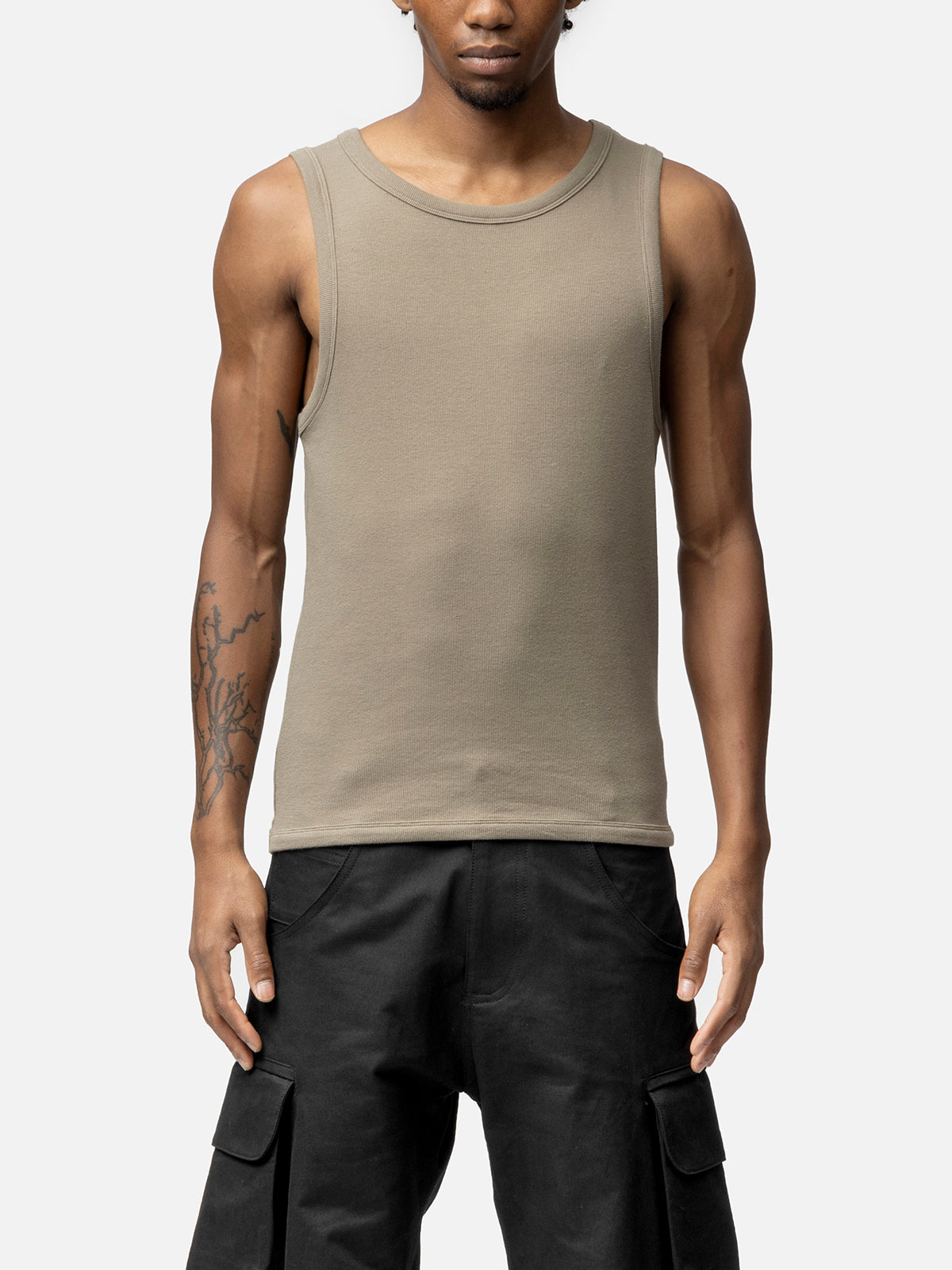 RIBBED TANK