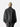 Black Oversized Parachute Jacket, back half-body on model