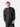 Washed Black Oversized Sweatshirt, full-body front view on model