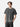 Washed Black Oversized T-Shirt, casual half-body pose on model