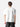 White Oversized T-Shirt, back half-body on model
