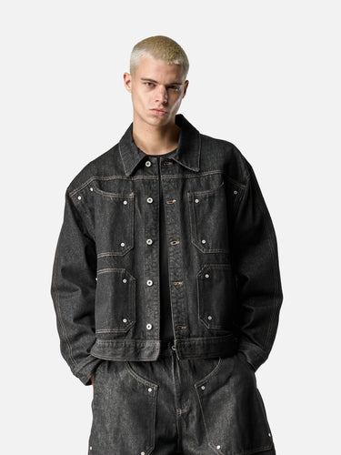 RIVET DENIM JACKET