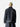 Blue Rivet Denim Jacket, back half-body on model