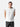 White Sleeveless T-Shirt, casual half-body pose on model