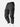 Black T30 Cargo Pants, 45-degree bent-leg side view