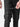 Black V5 Cargo Pants close-up, showing 