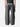 Black W2 Trackpants, back half-body on model