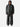 Black W4 Cargo Pants, full-body front view on model