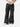 Black W5 Cargo Pants, casual half-body pose on model