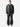 Black W5 Cargo Pants, full-body front view on model