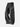 Black W7 Trackpants, 45-degree bent-leg side view