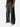 Black W7 Trackpants, casual half-body pose on model