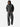 Black W7 Trackpants, full-body casual pose on model
