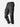 Black X2 Cargo Pants, 45-degree bent-leg side view