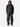 Black Y6 Cargo Pants, full-body front view on model